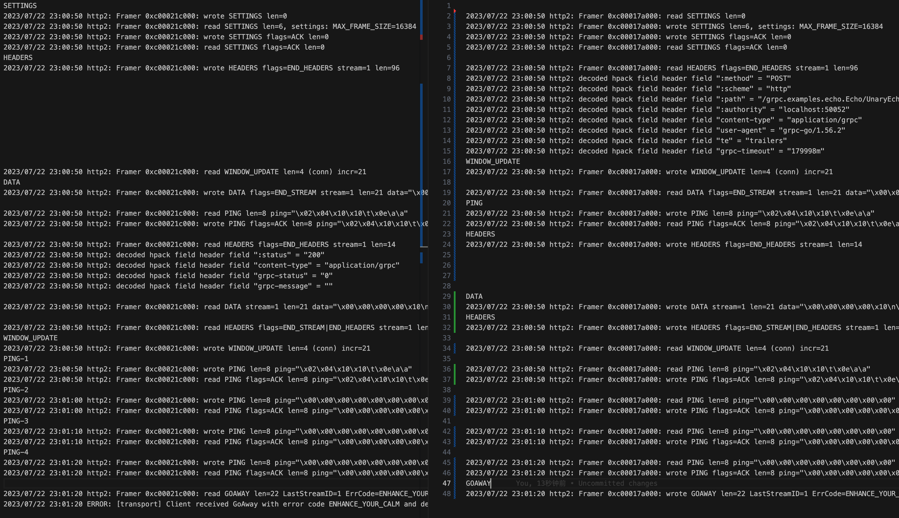 client-service-fram-logging